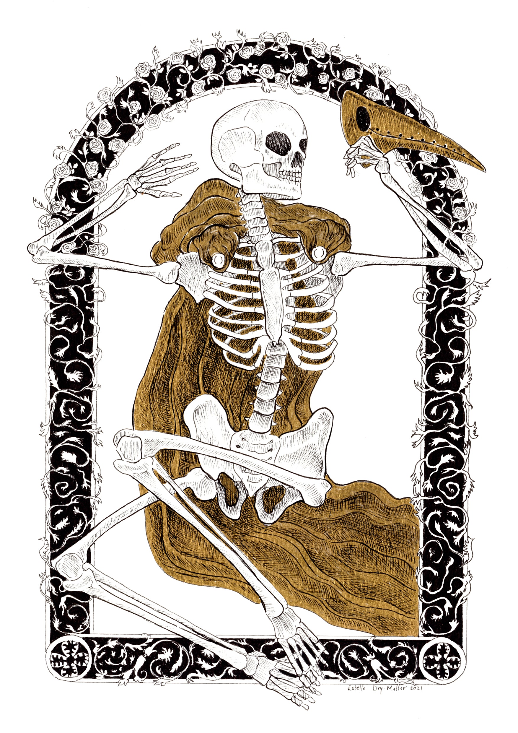 Window Skeleton – Estelle Sketched Store