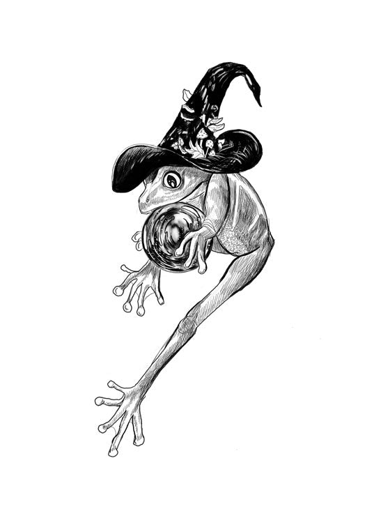 Fortune Telling Frog